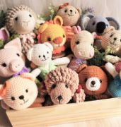 Maskotki szydełkowe